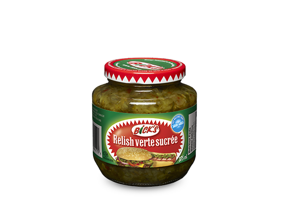 Relish verte Sucrée <strong>Bick’s<sup>®</sup></strong>