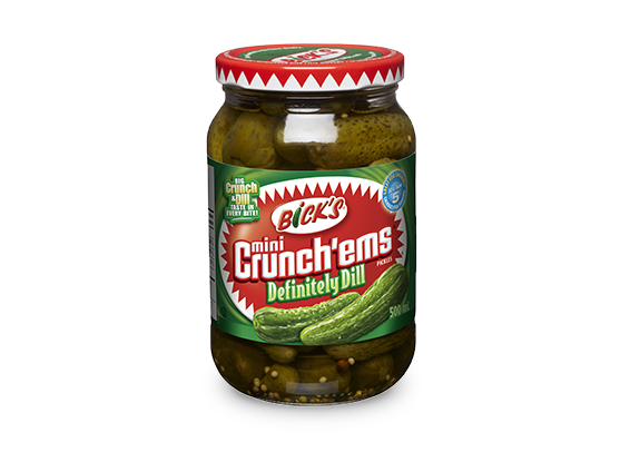 Product Image of <strong>Bick’s<sup>®</sup> Mini Crunch’ems<sup>®</sup></strong> Definitely Dill Pickles