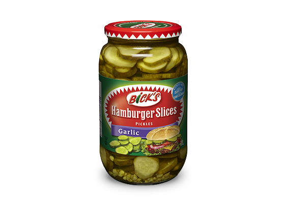 Product Image of <strong>Bick’s<sup>®</sup></strong> Garlic Hamburger Slices Pickles