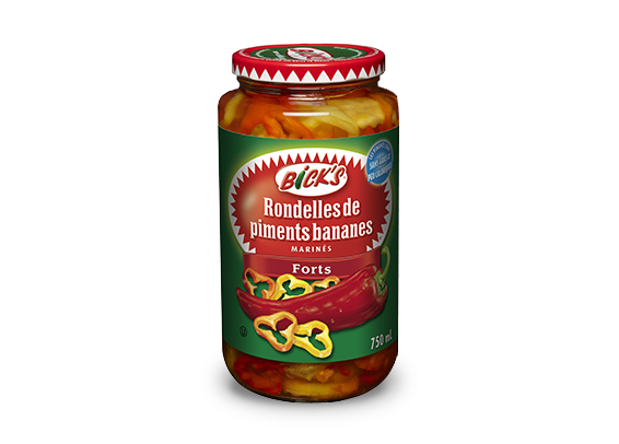 Rondelles de Piments Forts <strong>Bick&rsquo;s<sup>&reg;</sup> </strong>