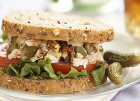 Sandwich salade de poulet