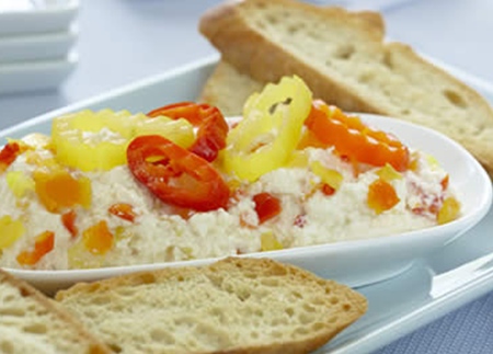 Tartinade de fromage ricotta