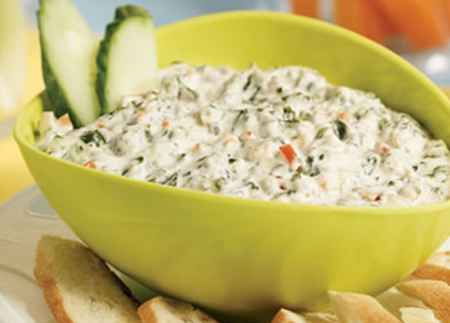 Zesty Spinach Dip