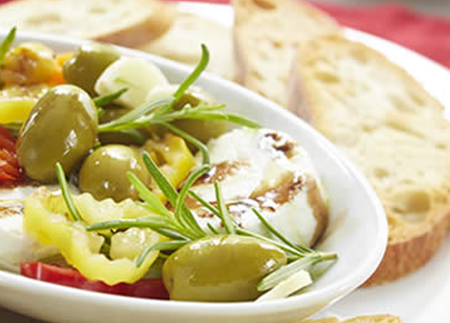 Recipe Image of Marinated Goat Cheese