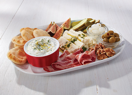 Recipe Image of Greek Style Charcuterie Platter 